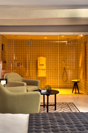 Deluxe Suite featuring a cozy seating area at Casa Ellul Valletta boutique hotel