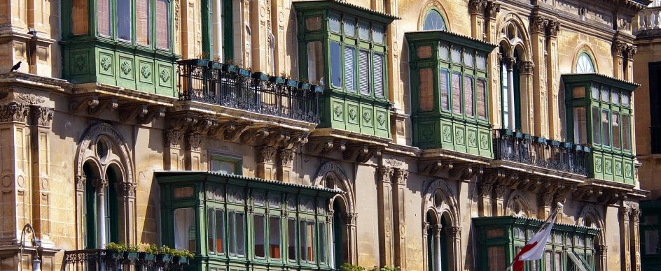 wooden balconies malta