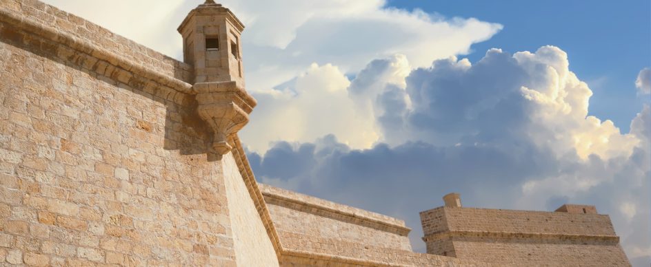 fort st.angelo, malta castle