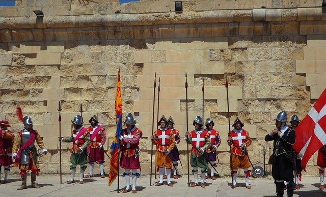 The order of St John, knights Malta