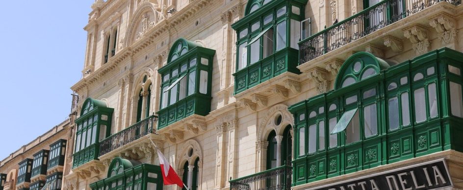 Malta's wooden balconies